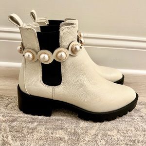 Karl Lagerfeld Pearl Chelsea Boots